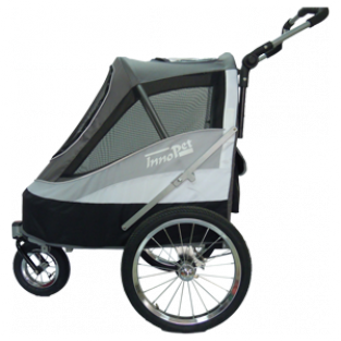 InnoPet Sport dog trailer de luxe 71x44x63 cm grijs / groen